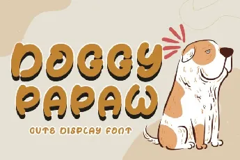 Doggy Papaw font