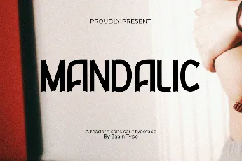 Mandalic font