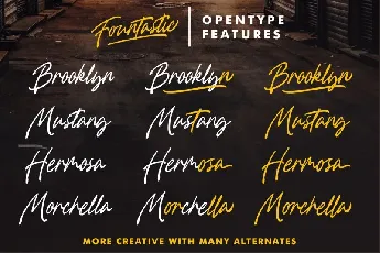 Fountastic font