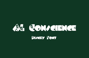 AL Conscience font