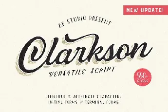 Clarkson Script font