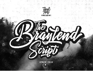 The Braylend Script font