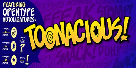 Toonacious BB font