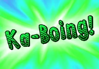 Ka-Boing! font