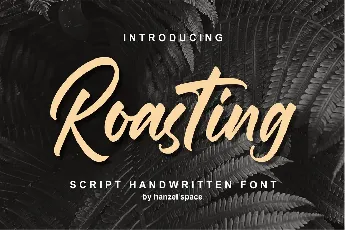 Roasting Script font