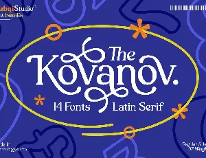 Kovanov font