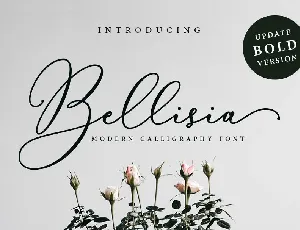 Bellisia Script font