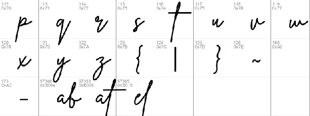 Rosabella Signature DEMO! font