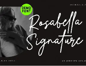 Rosabella Signature DEMO! font