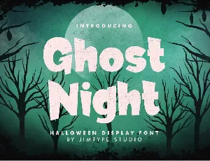 Ghost Night DEMO! font