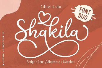 Shakila Duo font