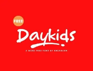 Daykids font