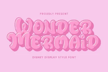 Wonder Mermaid font