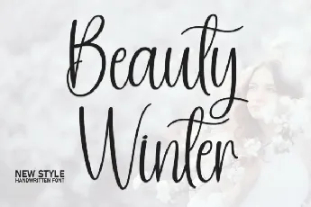 Beauty Winter Script font