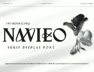 NAVIEO Trial font