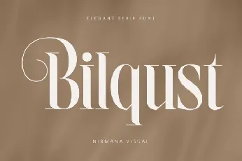 Bilqust font