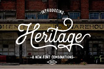 Heritage Combinations font