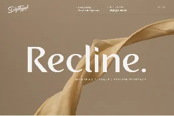 Recline font