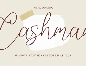 Cashman font