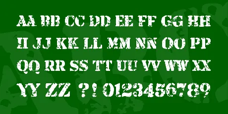 Armalite Rifle font