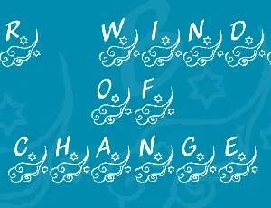 KR Winds Of Change font