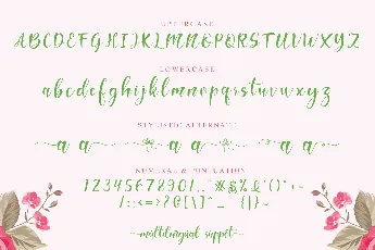 Hello Melda font