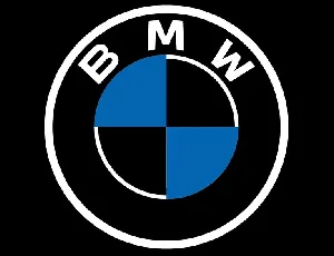 BMW Logo font