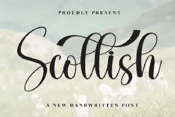 Scottish Calligraphy font