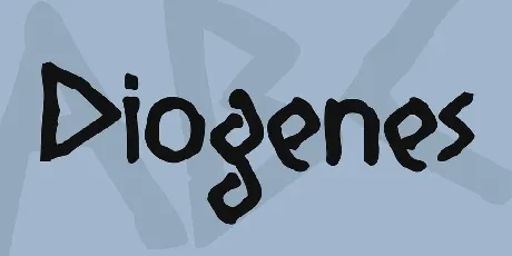 Diogenes font