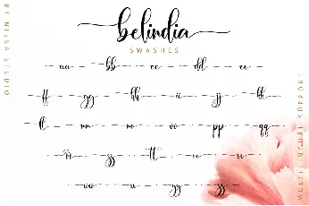 Belindia font