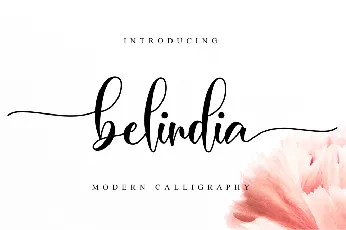 Belindia font