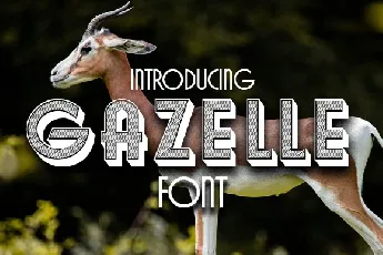 Gazelle font