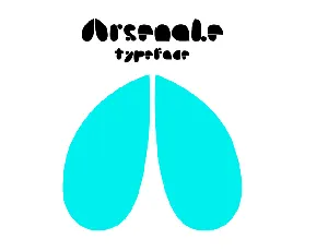 Arsenale Blue font