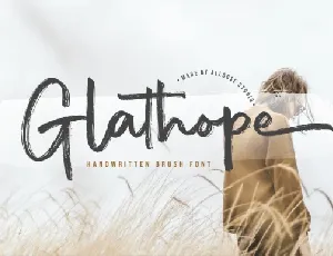 Glathope font