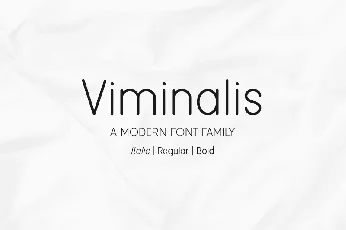 Viminalis Family font