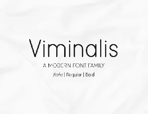 Viminalis Family font