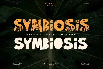 Symbiosis font