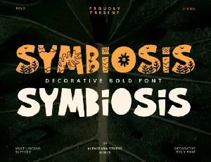 Symbiosis font