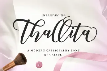 Thallita Script font