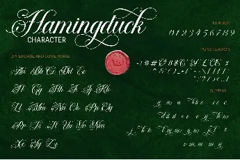 Hamingduck font