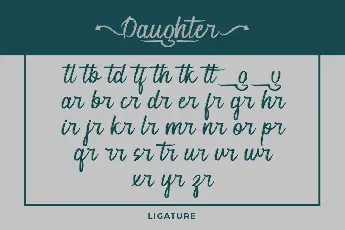 Daughter Demo font