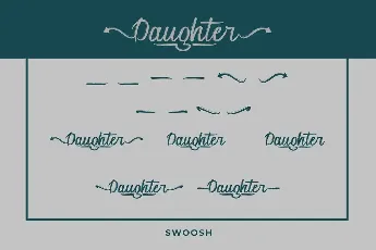 Daughter Demo font