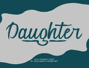 Daughter Demo font