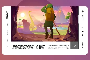 Stone Cave Demo font