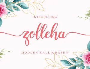 Zolleha font