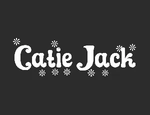 Catie Jack font