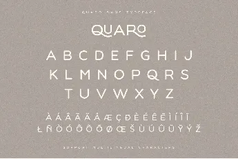 Quaro font