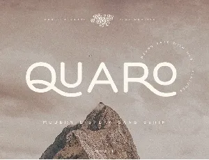 Quaro font