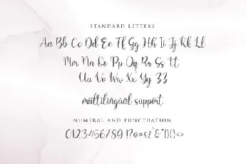 Bentho Calligraphy font