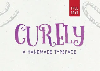 Curely font